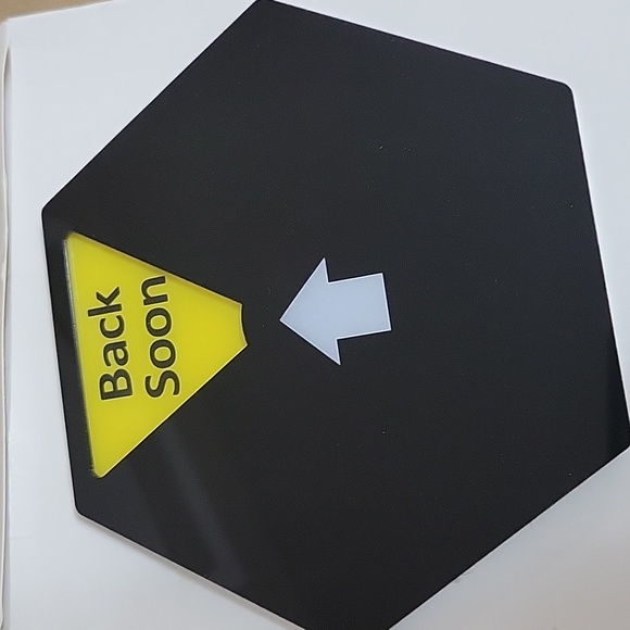 Changeable Office sign self adhesive double sided tape included nwt - Picture 5 of 7